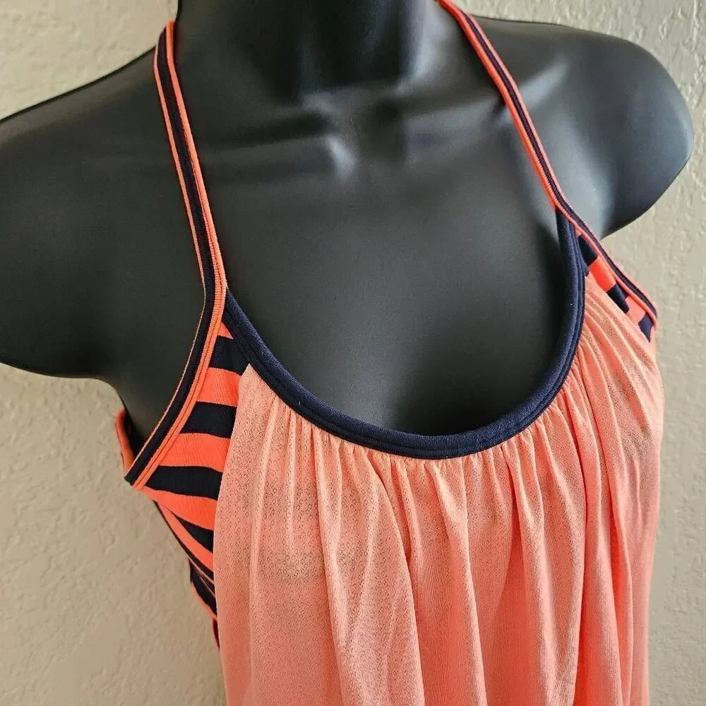 Lululemon No Limits Tank with Striped Bra
